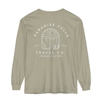 Paradise Falls Comfort Colors Unisex Garment-dyed Long Sleeve T-Shirt