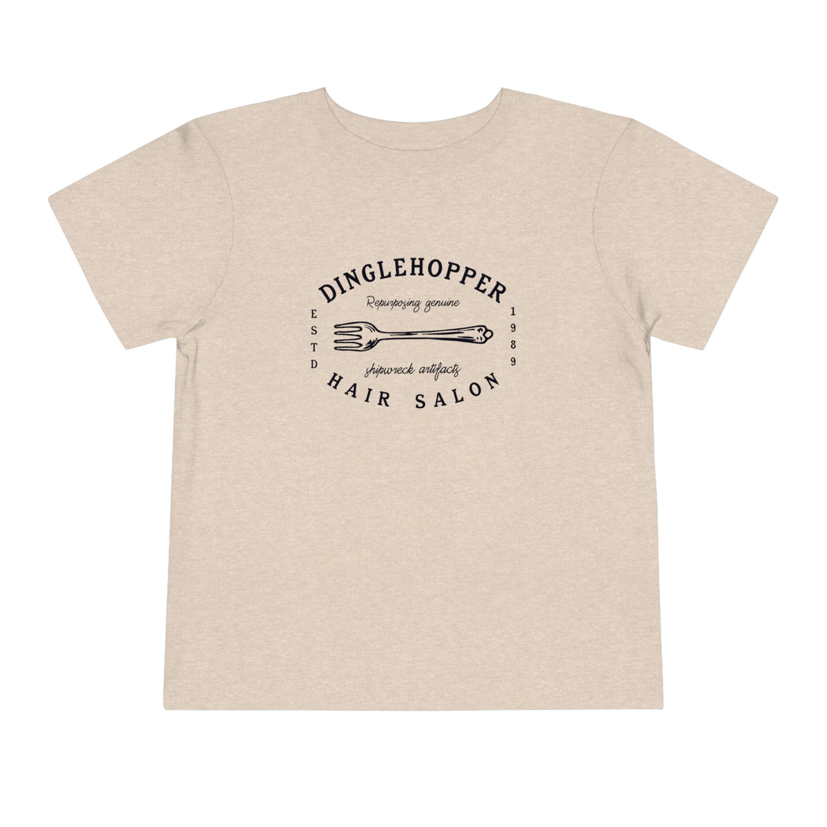 Dinglehopper Hair Salon Bella Canvas Toddler Short Sleeve Tee