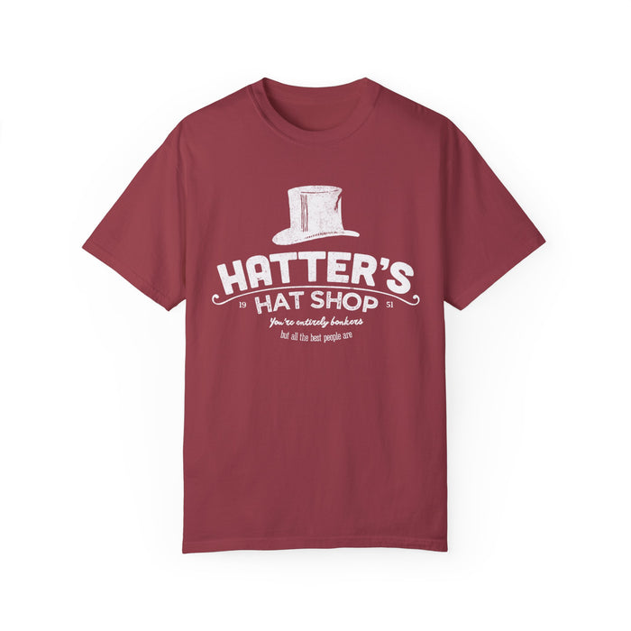 Hatter's Hat Shop Comfort Colors Unisex Garment-Dyed T-shirt