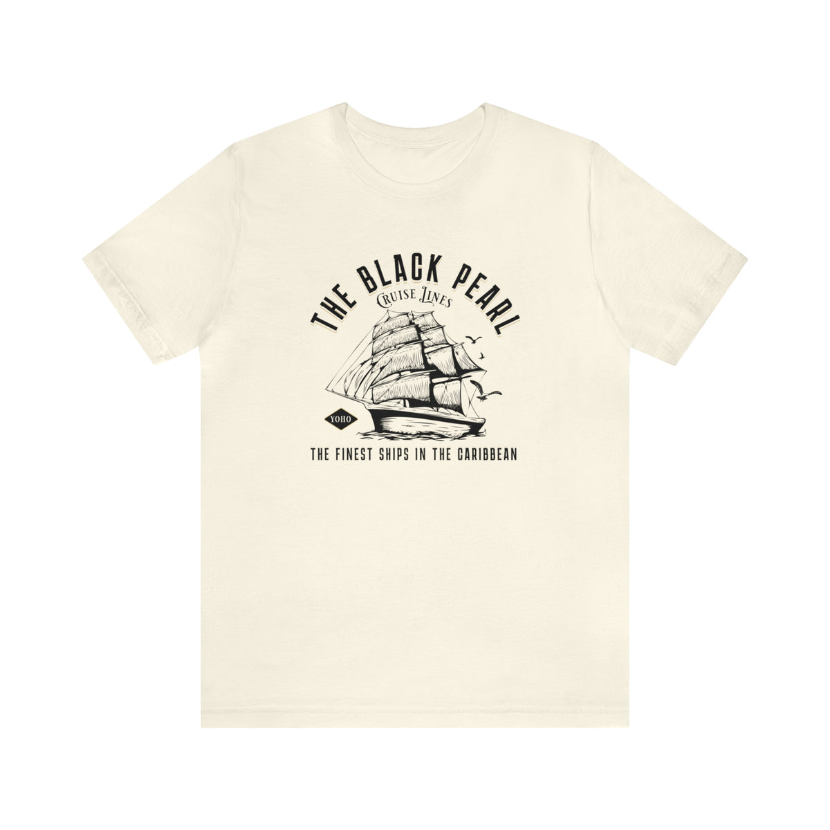 Black Pearl Cruise Lines Bella Canvas Unisex Jersey Short Sleeve Tee