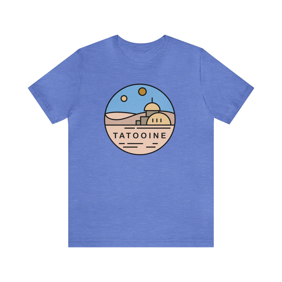 Tatooine Bella Canvas Unisex Jersey Short Sleeve Tee