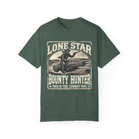 Lone Star Bounty Hunter Comfort Colors Unisex Garment-Dyed T-shirt