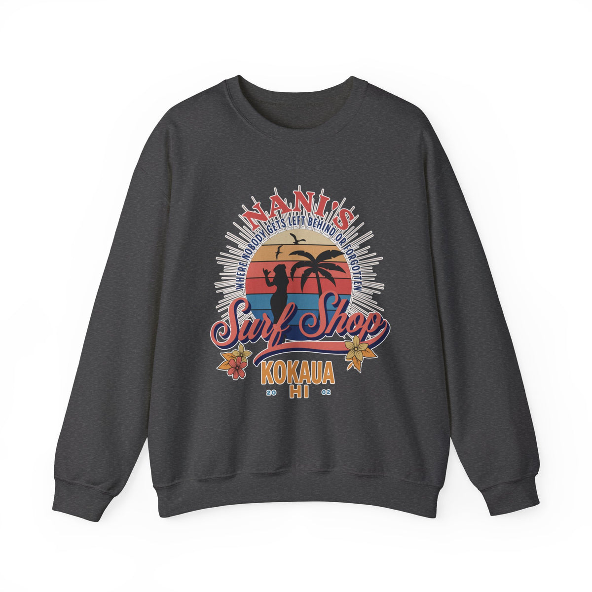 Nani's Surf Shop Gildan Unisex Heavy Blend™ Crewneck Sweatshirt