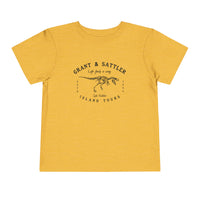 Grant & Sattler Island Tours Bella Canvas Toddler Short Sleeve Tee