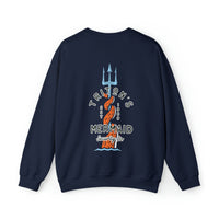 Triton's Mermaid Security Gildan Unisex Heavy Blend™ Crewneck Sweatshirt