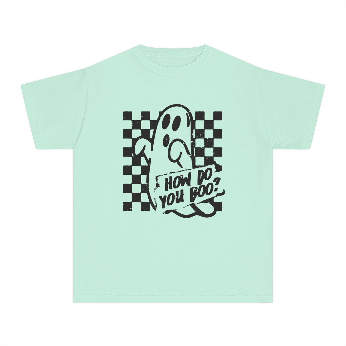 How Do You Boo? Comfort Colors Youth Midweight Tee