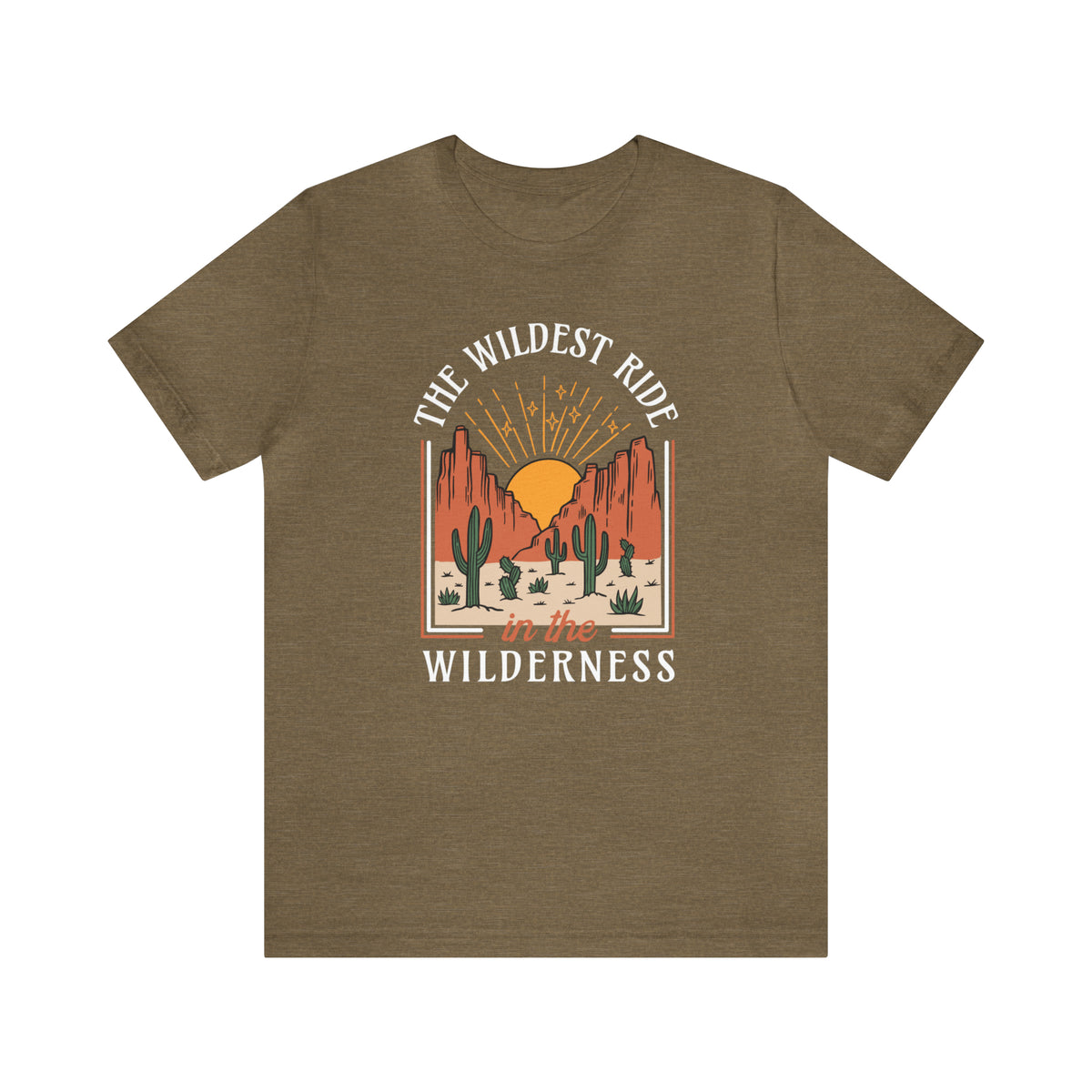 The Wildest Ride In The Wilderness Bella Canvas Unisex Jersey Short Sleeve Tee