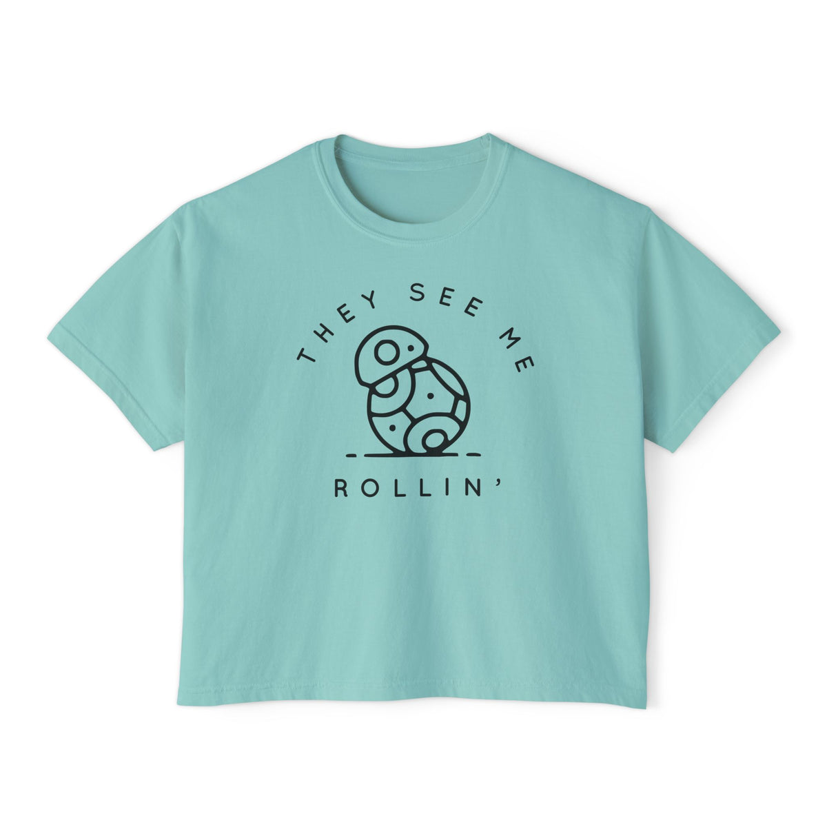 They See Me Rollin' Comfort Colors Women's Boxy Tee