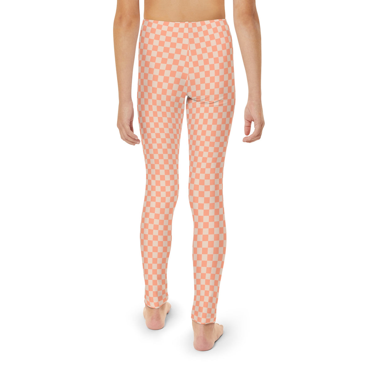Checked Youth Full-Length Leggings