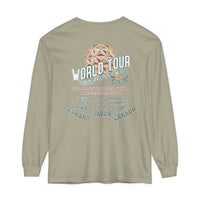 World Tour Comfort Colors Unisex Garment-dyed Long Sleeve T-Shirt