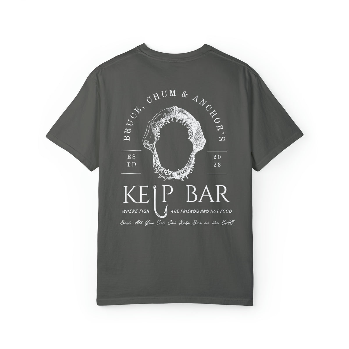 Bruce, Chum & Anchor's Kelp Bar Comfort Colors Unisex Garment-Dyed T-shirt