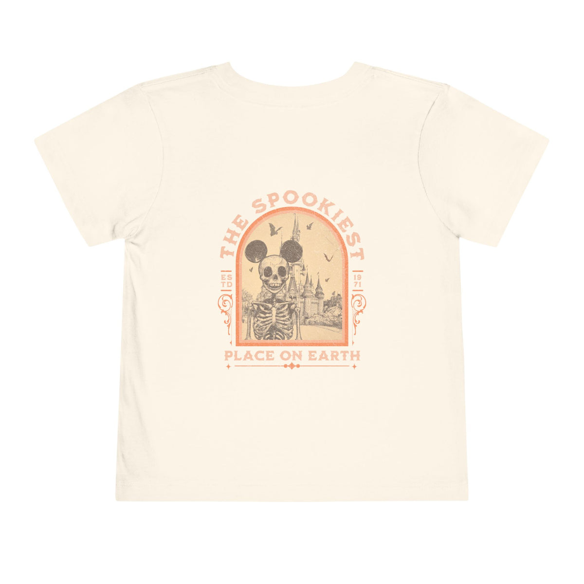 The Spookiest Place on Earth Bella Canvas Toddler Short Sleeve Tee