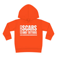 Chicks Dig Scars and Tattoos Toddler Pullover Rabbit Skins Fleece Hoodie