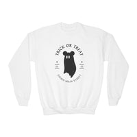 Trick or Treat Down Main Street Youth Crewneck Sweatshirt