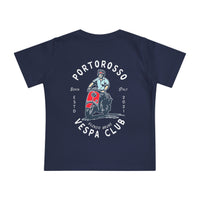 Portorosso Vespa Club Bella Canvas Baby Short Sleeve T-Shirt