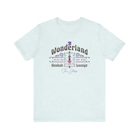 Wonderland Hookah Lounge Bella Canvas Unisex Jersey Short Sleeve Tee