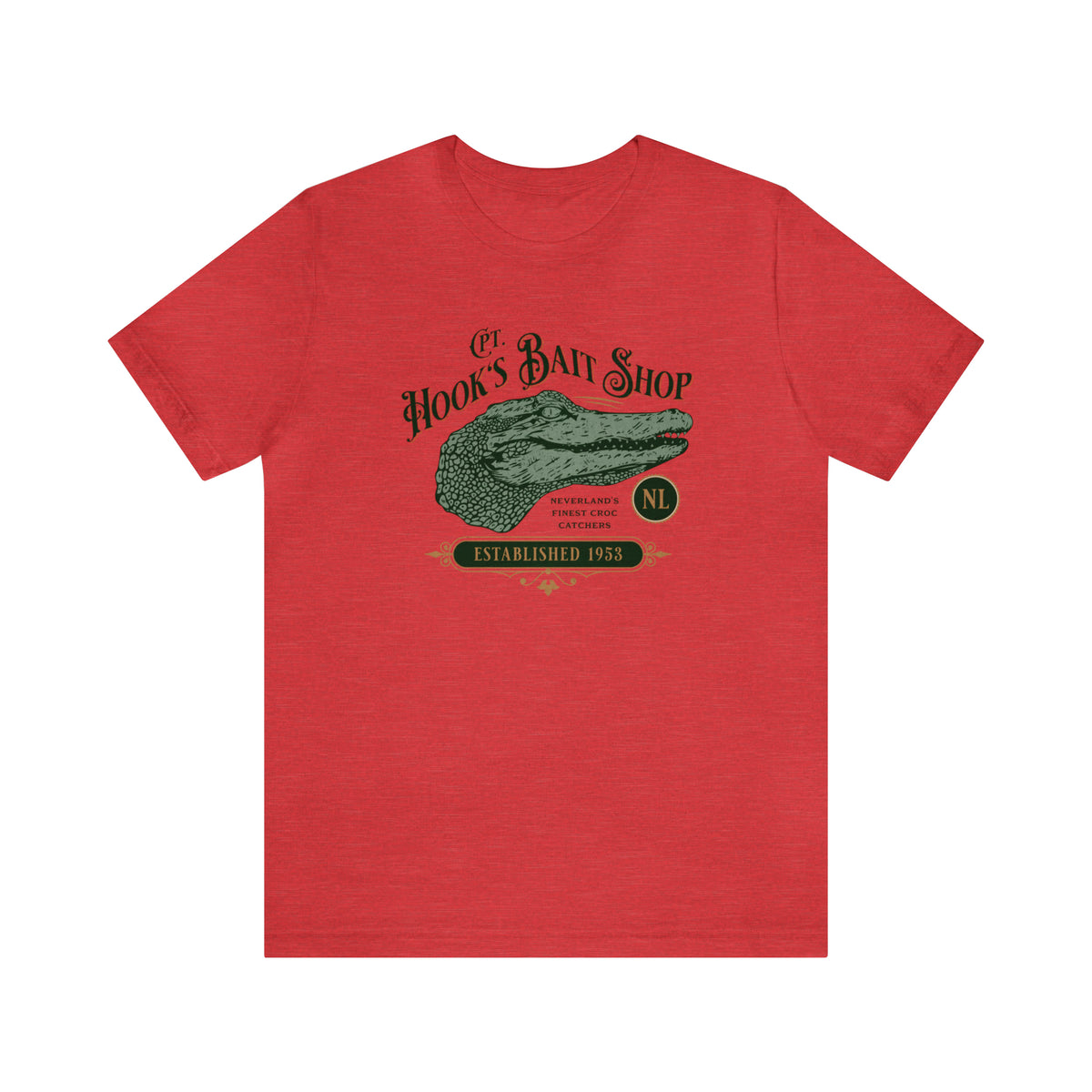 Captain Hook’s Bait Shop Bella Canvas Unisex Jersey Short Sleeve Tee