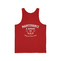 Hollywood Tower Hotel Maintenance & Repairs Bella Canvas Unisex Jersey Tank
