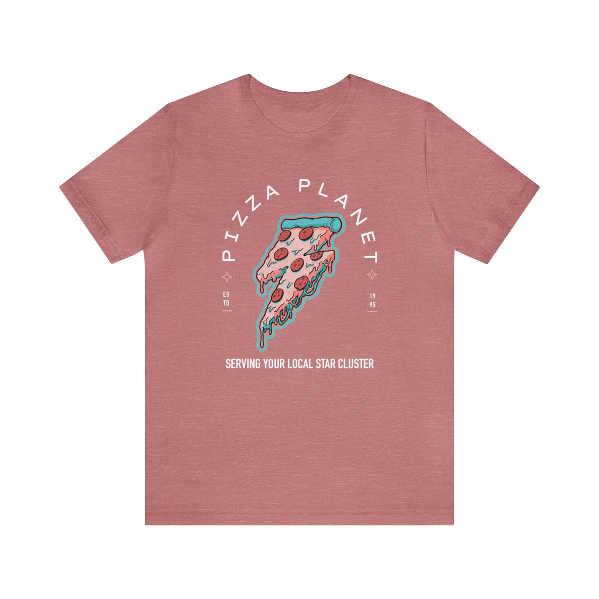 Pizza Planet Bella Canvas Unisex Jersey Short Sleeve Tee