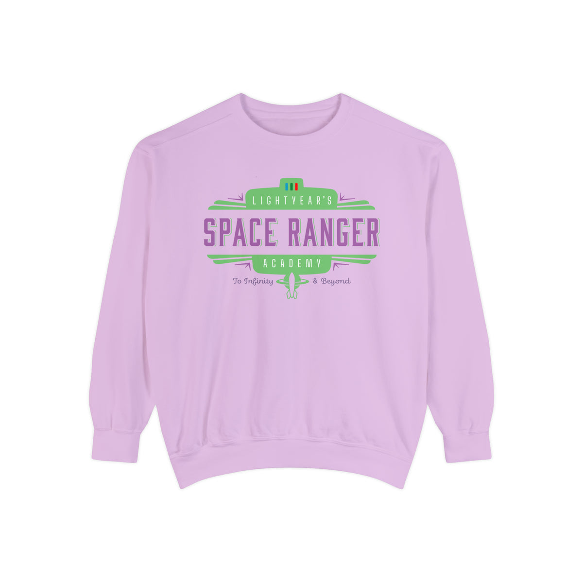 Lightyear's Space Ranger Academy Comfort Colors Unisex Garment-Dyed Sweatshirt