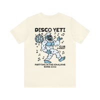 Disco Yeti Bella Canvas Unisex Jersey Short Sleeve Tee