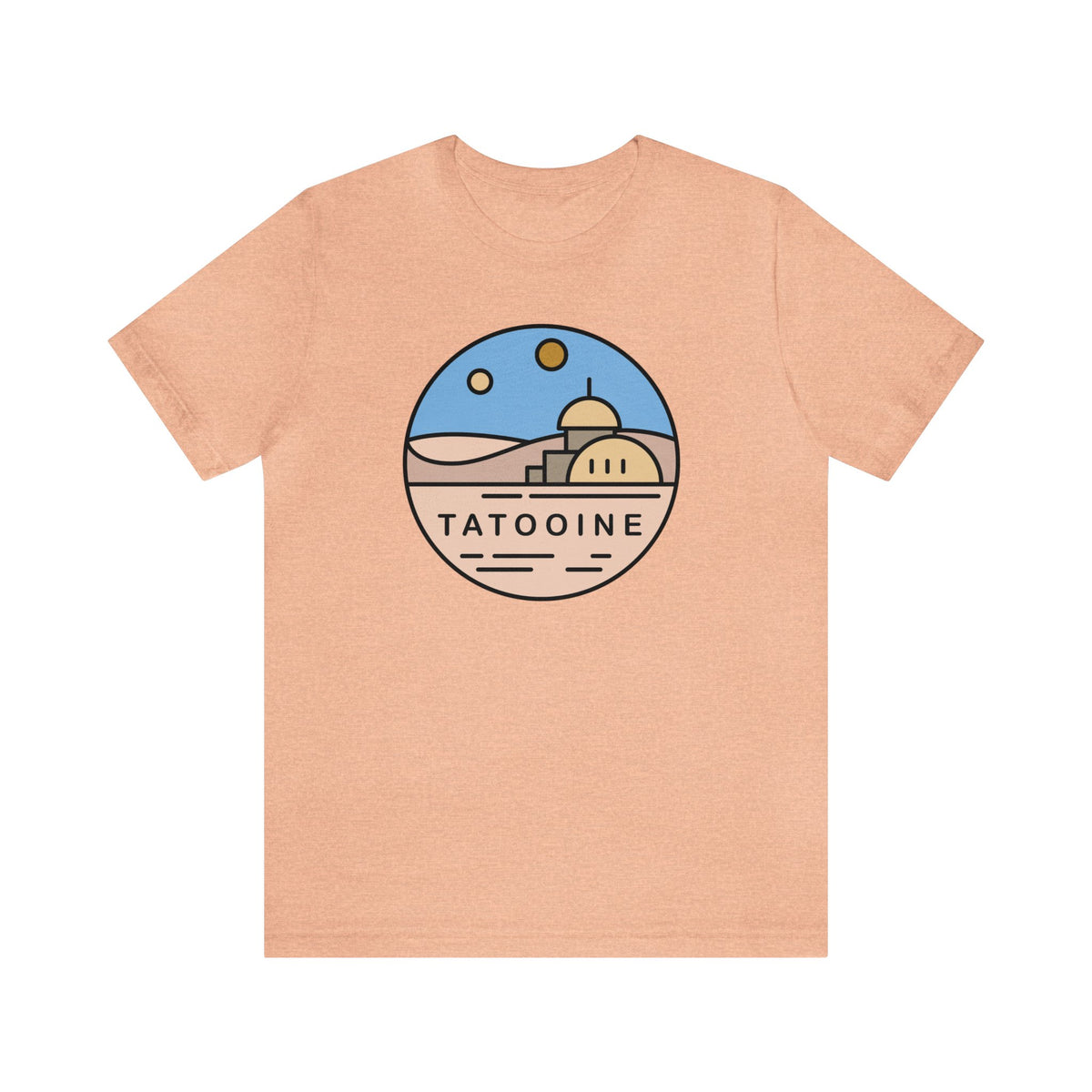 Tatooine Bella Canvas Unisex Jersey Short Sleeve Tee