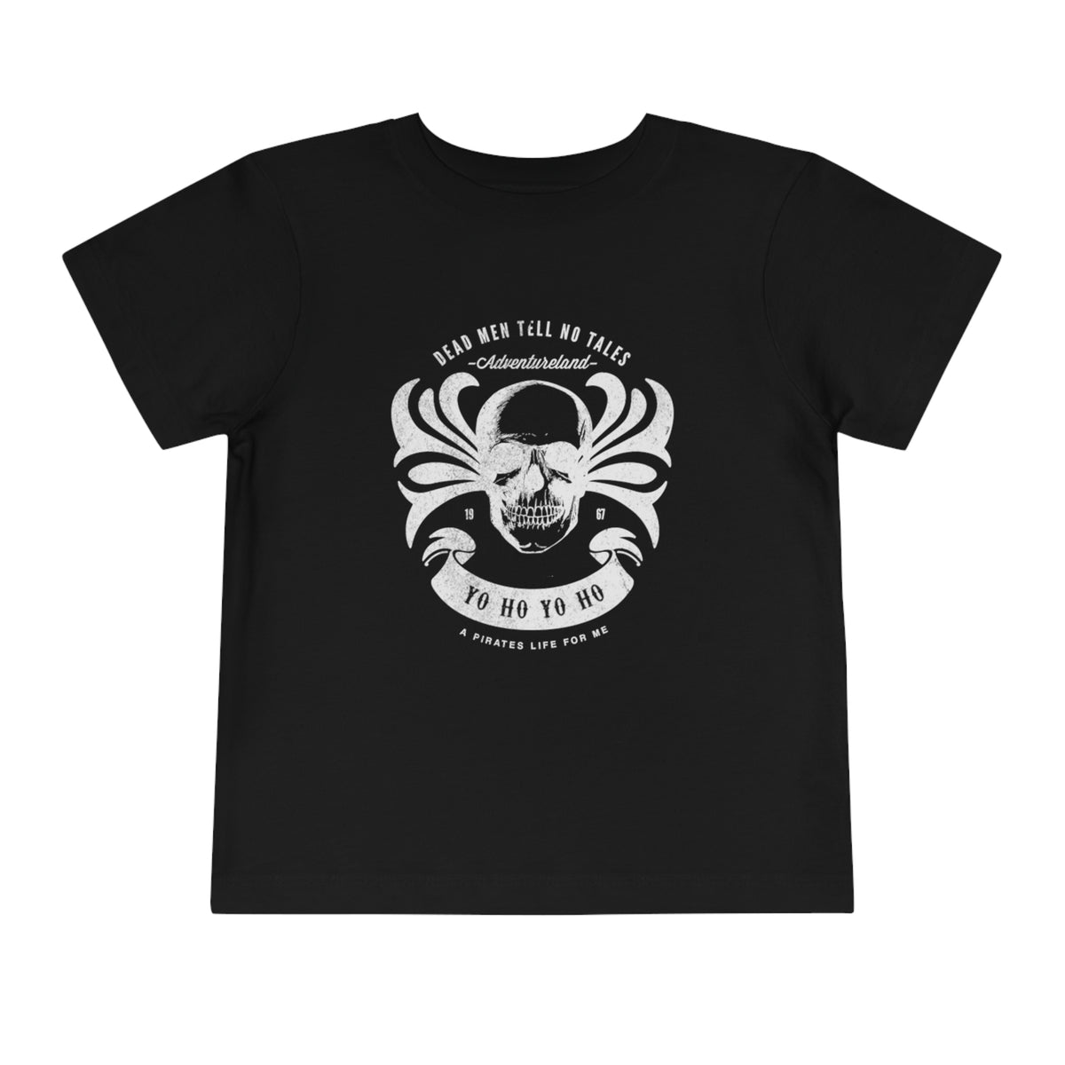 Dead Men Tell No Tales Bella Canvas Toddler Short Sleeve Tee