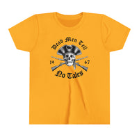 Dead Men Tell No Tales Bella Canvas Youth Short Sleeve Tee