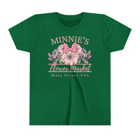 Minnie's Flower Market Bella Canvas Youth Short Sleeve Tee