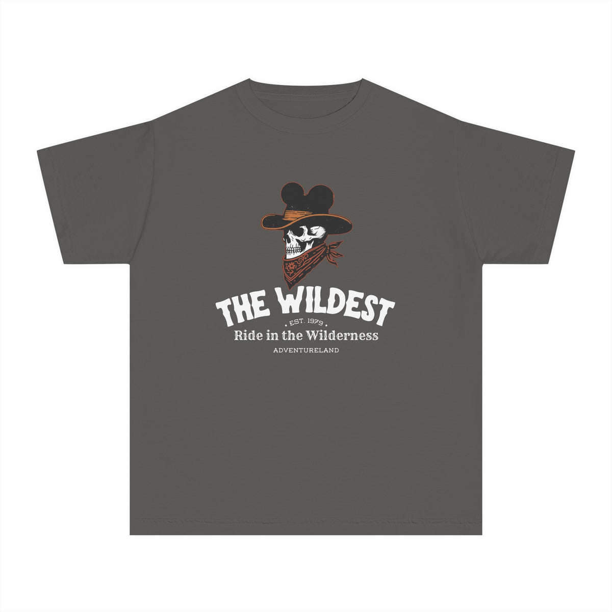 The Wildest Ride in the Wilderness Comfort Colors Youth Midweight Tee