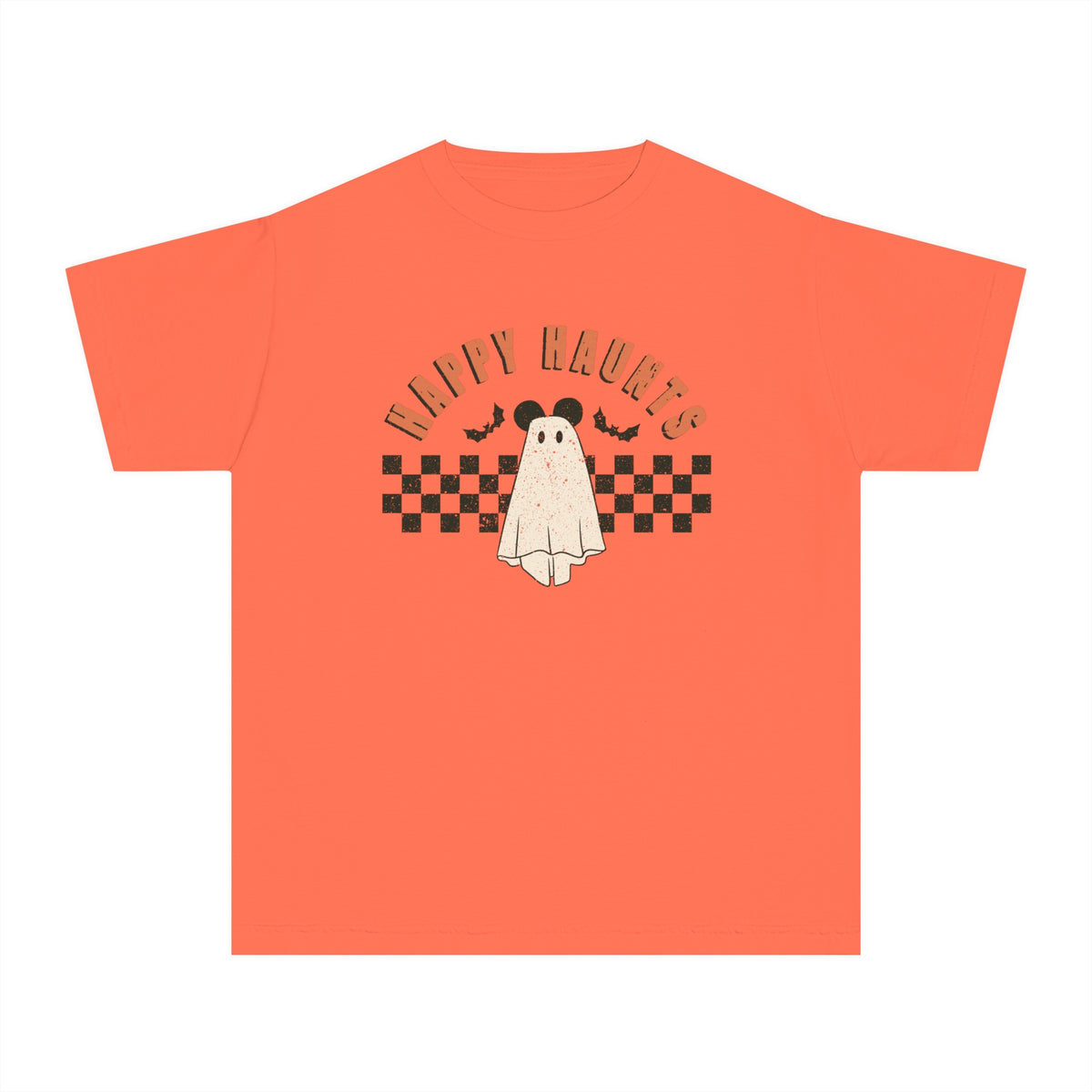 Happy Haunts Comfort Colors Youth Midweight Tee