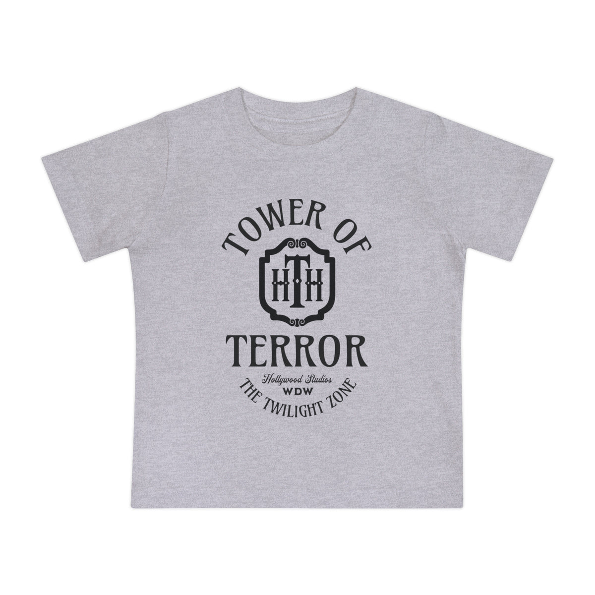 Tower Of Terror Bella Canvas Baby Short Sleeve T-Shirt