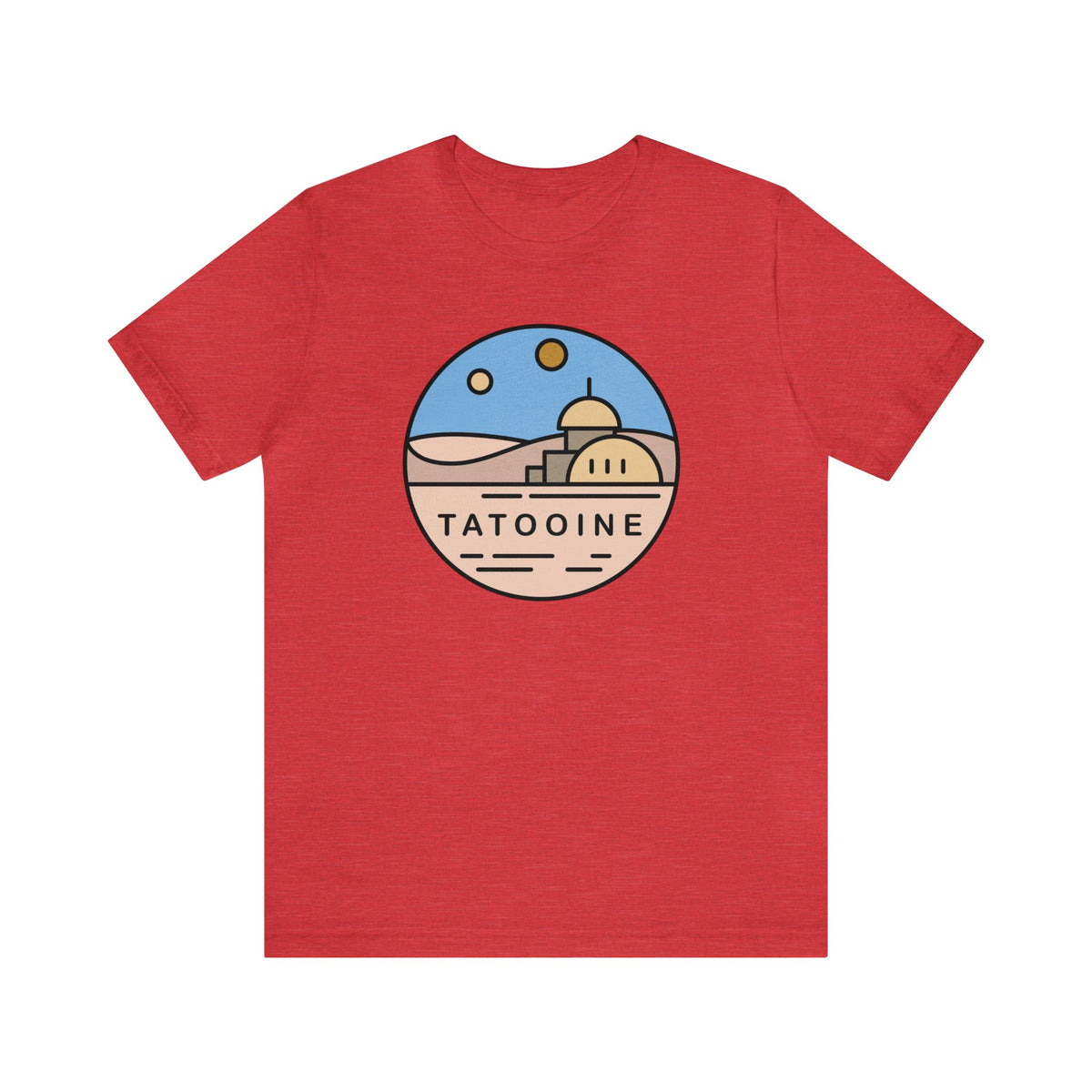 Tatooine Bella Canvas Unisex Jersey Short Sleeve Tee