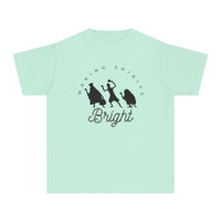 Making Spirits Bright Comfort Colors Youth Midweight Tee