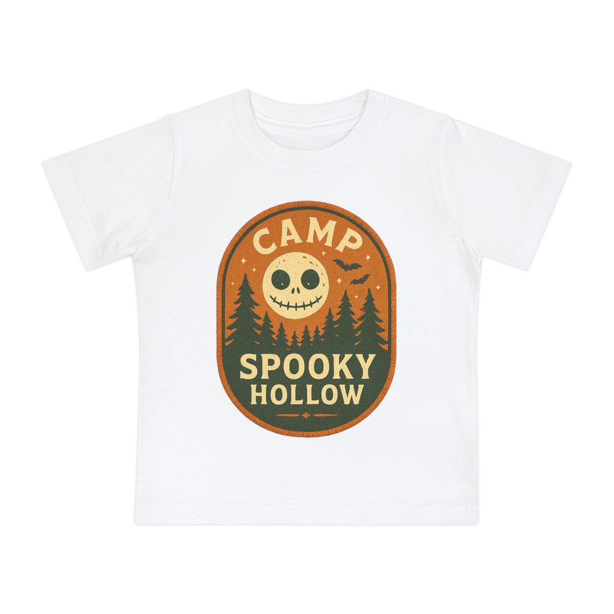 Camp Spooky Hollow Bella Canvas Baby Short Sleeve T-Shirt
