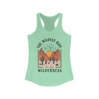 The Wildest Ride In The Wilderness Women's Ideal Racerback Tank