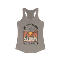 The Wildest Ride In The Wilderness Women's Ideal Racerback Tank