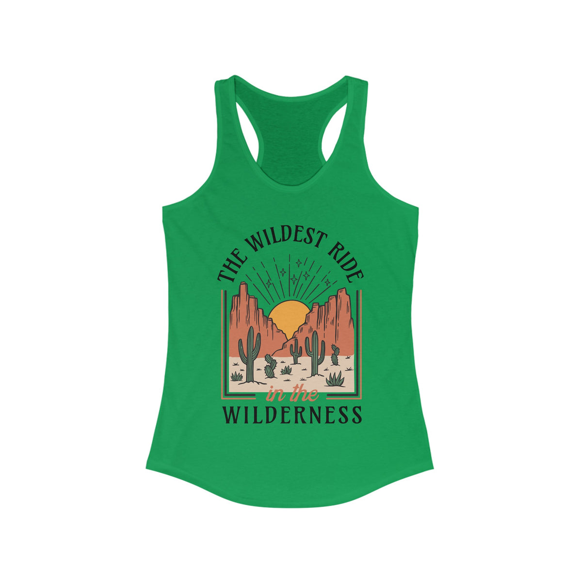 The Wildest Ride In The Wilderness Women's Ideal Racerback Tank