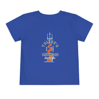 Triton's Mermaid Security Bella Canvas Toddler Short Sleeve Tee