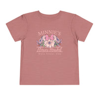 Minnie's Flower Market Bella Canvas Toddler Short Sleeve Tee