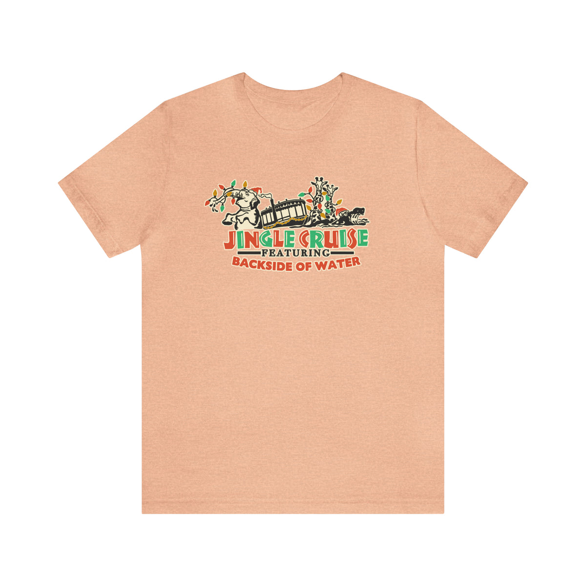 Jingle Cruise Bella Canvas Unisex Jersey Short Sleeve Tee