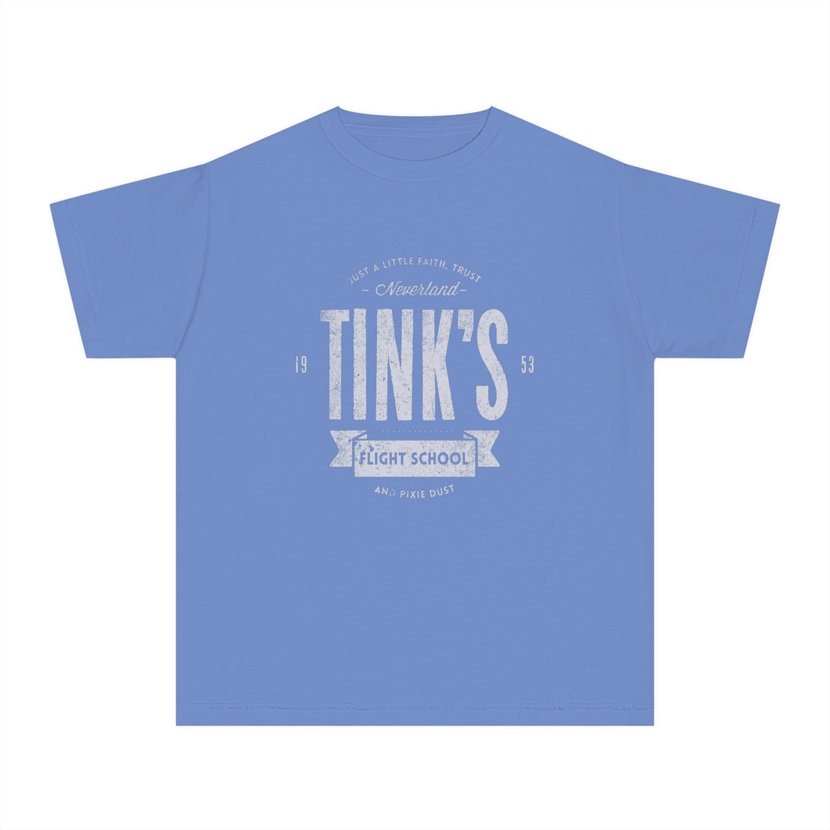 Tink's Flight School Comfort Colors Youth Midweight Tee