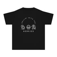 Rollin’ With The Homies Comfort Colors Youth Midweight Tee