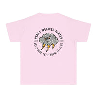 Pepa's Weather Center Comfort Colors Youth Midweight Tee
