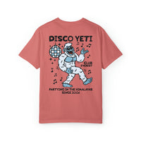 Disco Yeti Comfort Colors Unisex Garment-Dyed T-shirt