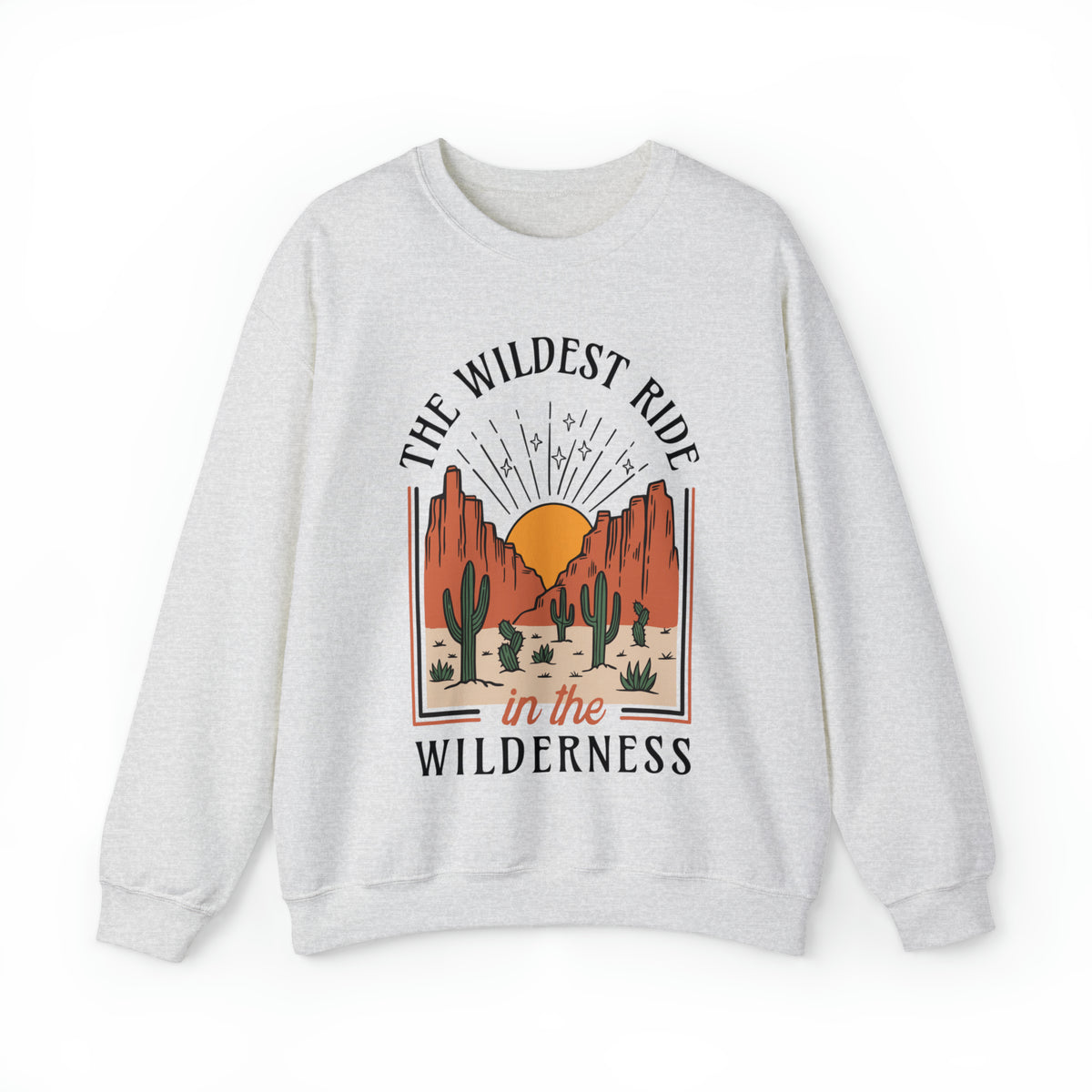 The Wildest Ride In The Wilderness Gildan Unisex Heavy Blend™ Crewneck Sweatshirt