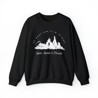 Oh What Fun It Is To Ride Gildan Unisex Heavy Blend™ Crewneck Sweatshirt