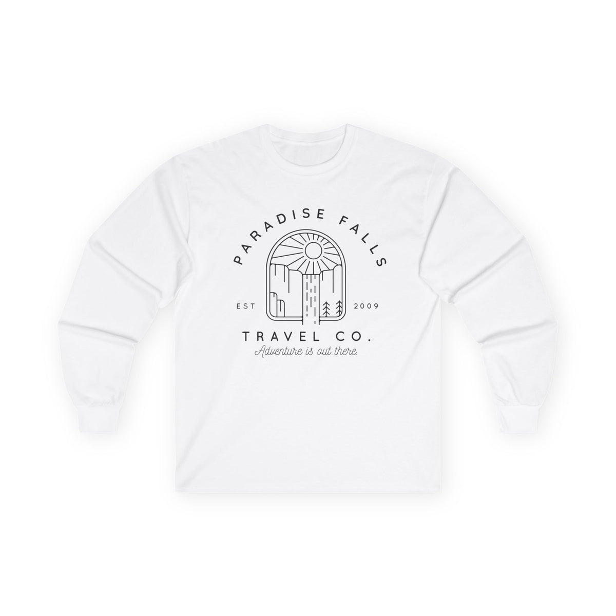 Paradise Falls Gildan Unisex Ultra Cotton Long Sleeve Tee