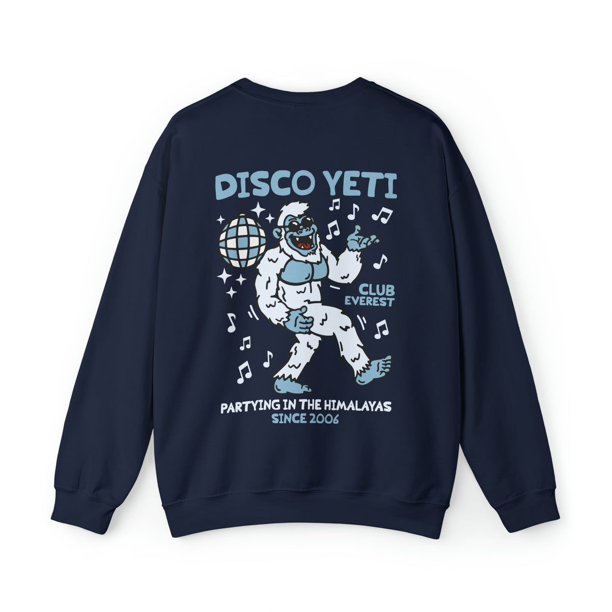 Disco Yeti Gildan Unisex Heavy Blend™ Crewneck Sweatshirt