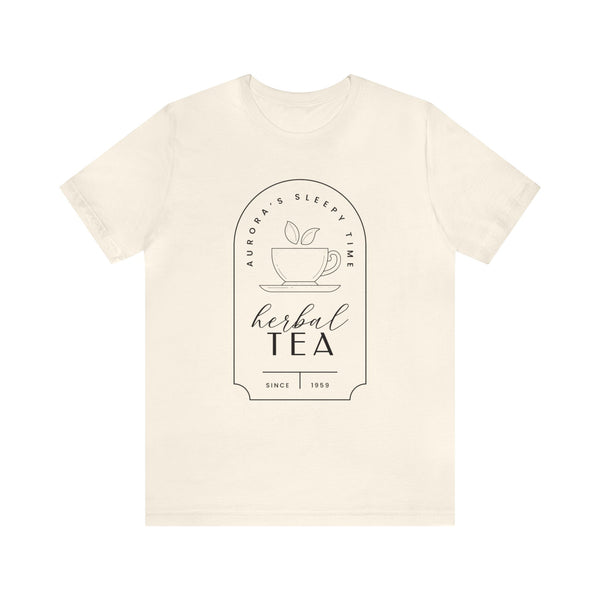 Aurora's Sleepy Time Tea Bella Canvas Unisex Jersey Short Sleeve Tee
